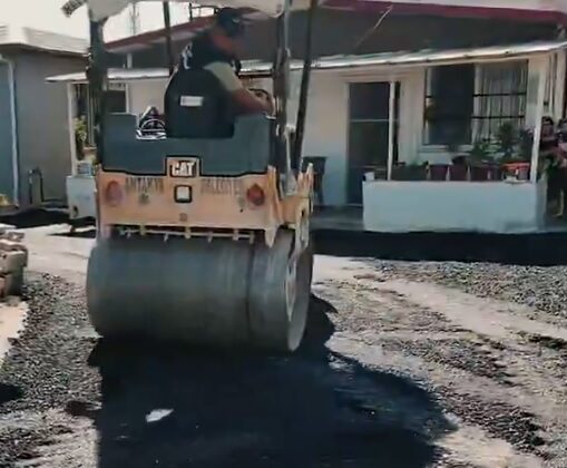 Güzelburç ve Akasya’da Asfalt Çalışması
