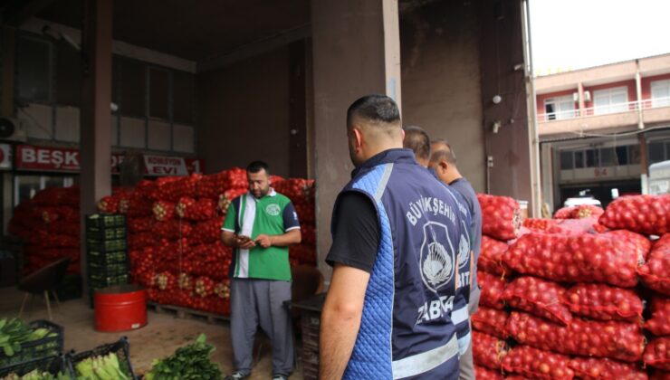 Sebze Halinde Fiyat Denetimi!