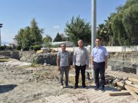 Erzin’e İki Yeni Hizmet Binası İçin İlk Kazma Vuruldu