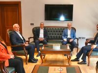 Başkan Gül ve Ak Parti Belen Heyeti’nden Kaymakam Şan’a Ziyaret