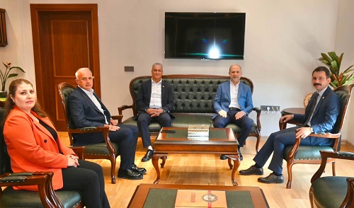 Başkan Gül ve Ak Parti Belen Heyeti’nden Kaymakam Şan’a Ziyaret