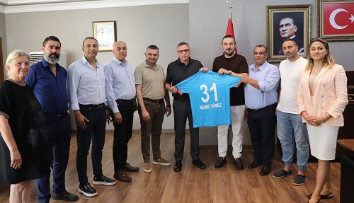 İskenderunspor’dan Başkan Dönmez’e Ziyaret