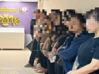 Masaj Salonlarında 9 Kaçak Çalışan Tespit Edildi