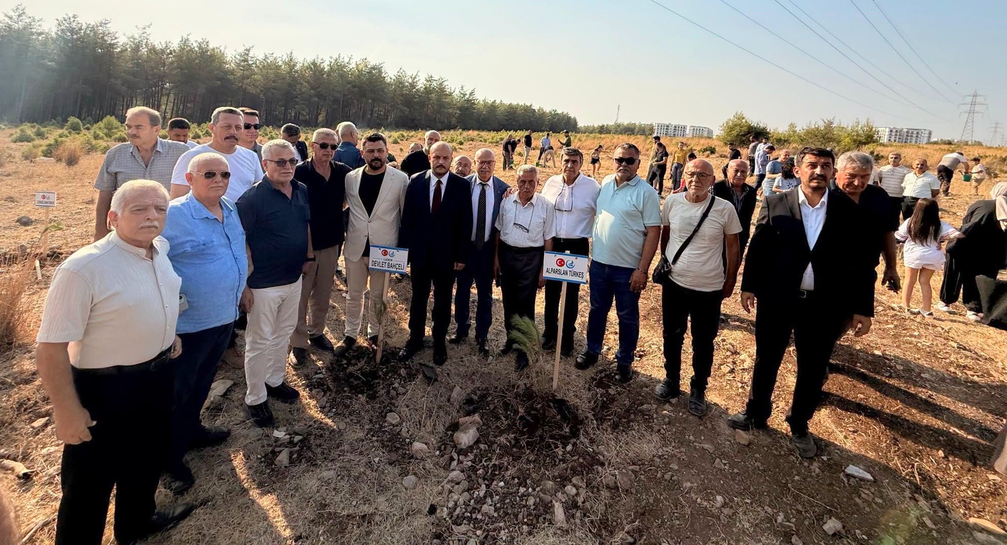Dörtyol’da Ülkücü Şehitler Anısına Hatıra Ormanı Oluşturuldu