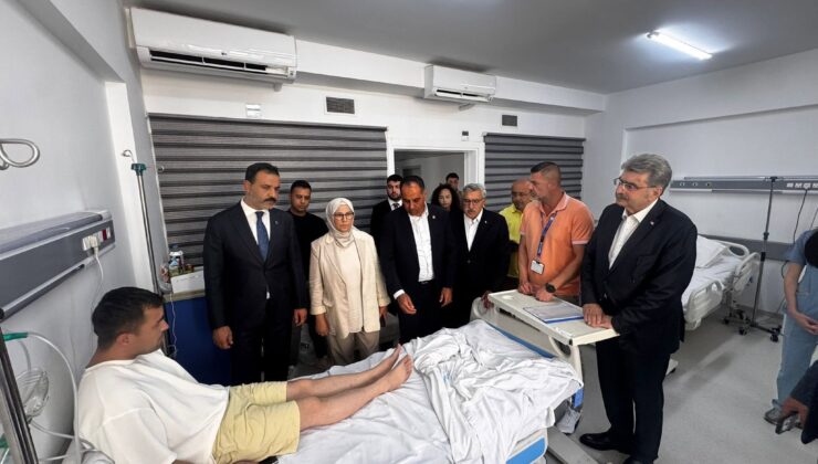 Yayman, KKTC’de Yaralıları Ziyaret Etti!