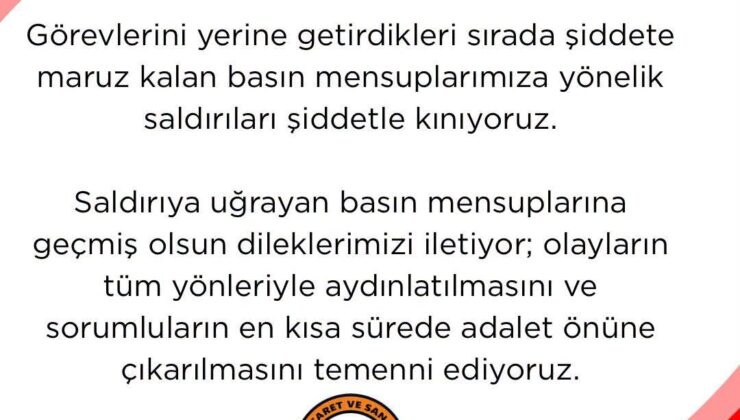 HATSO’dan Gazetecilere Yönelik Saldırılara Tepki!