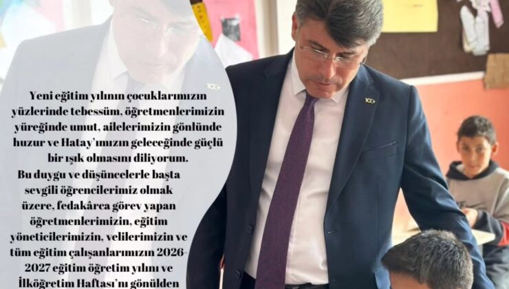 İl Milli Eğitim Müdüründen Yeni Eğitim Yılı Mesajı