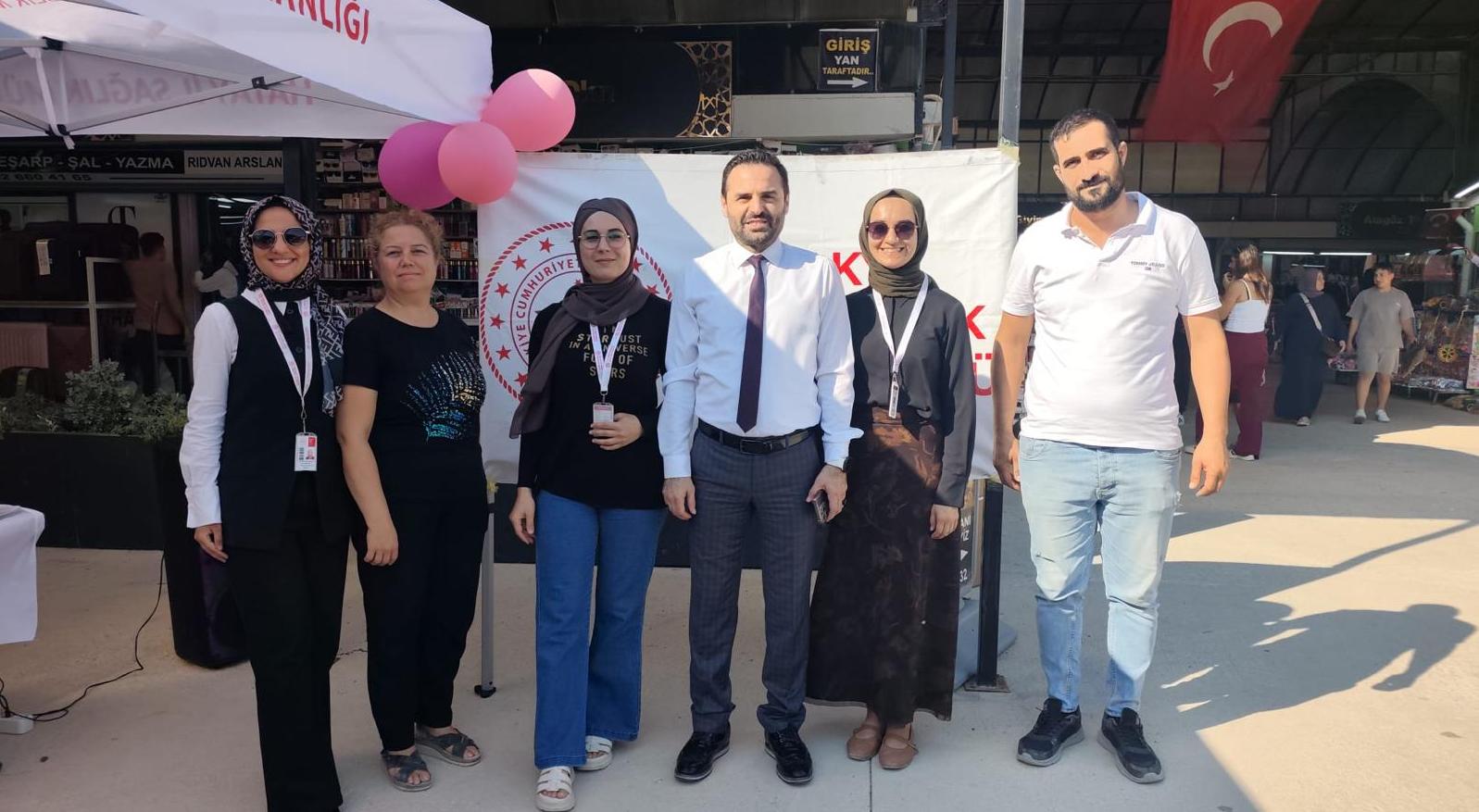 Tarihi Uzun Çarşı’da Sağlık Seferberliği