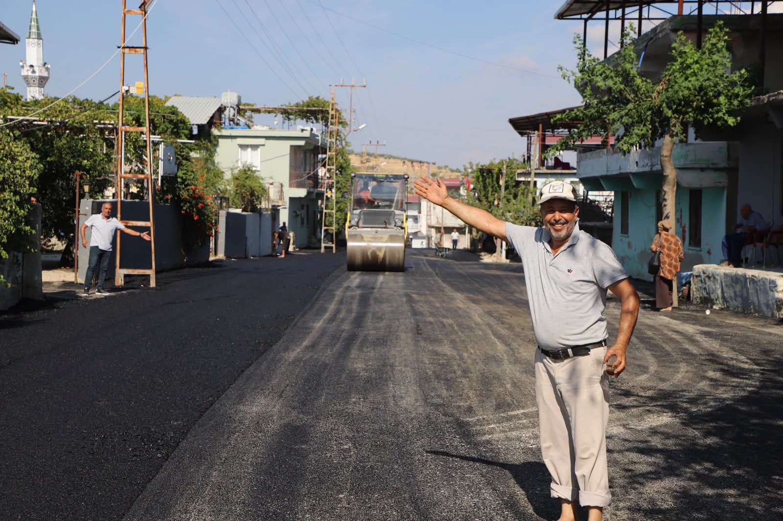 Sivrikavak’ta asfalt çalışmaları tamamlandı