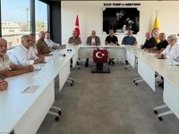 HATAY BEŞİKTAŞLILAR DERNEĞİ’NDEN HATSO BAŞKANI HİKMET ÇİNÇİN’E ZİYARET