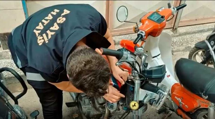 Motosiklet Tamircileri Polis Denetiminde: 82 İş Yeri İncelendi
