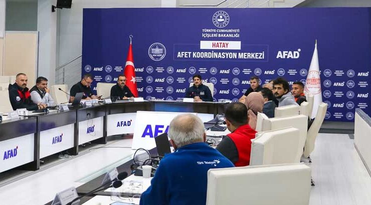 Hatay’da Yağışlara Karşı ‘Yıldırım’ Hızında Tedbir!