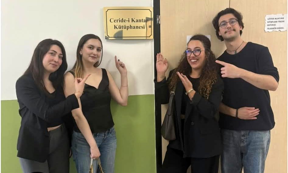 Gülderen Anadolu Lisesi’nde Ceride-i Kantar Kütüphanesi Açıldı