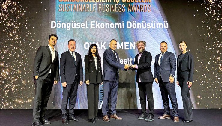 OYAK Çimento’ya “Döngüsel Ekonomi Dönüşümü” Ödülü
