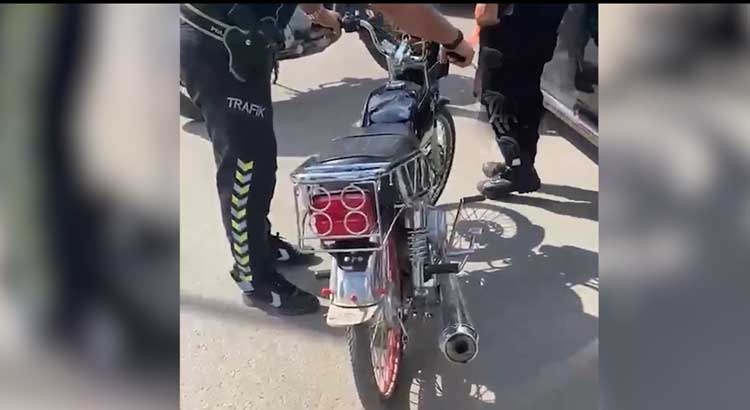 Kırıkhan’da 17 Motosiklet ve 4 Otomobil Trafikten Menedildi