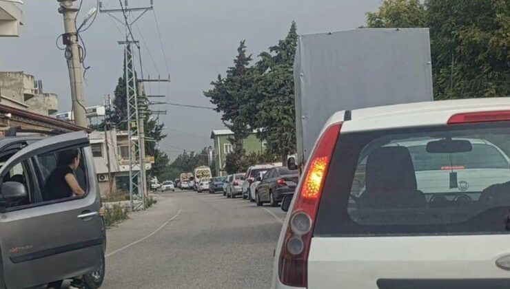 Antakya Güzelburç’ta Sabah Trafiği Çileden Çıkarıyor!