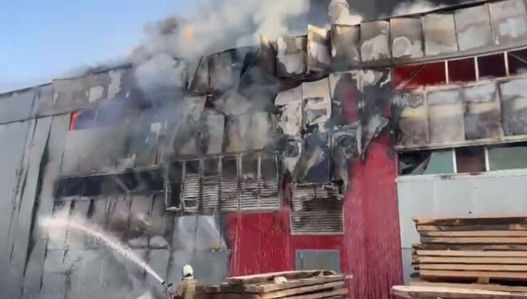 Antakya Mobilyacılar Sitesi’nde Yangın!