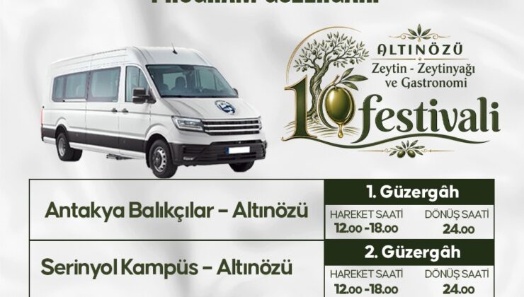 HBB’den Zeytin Festivaline Ücretsiz Ulaşım Desteği