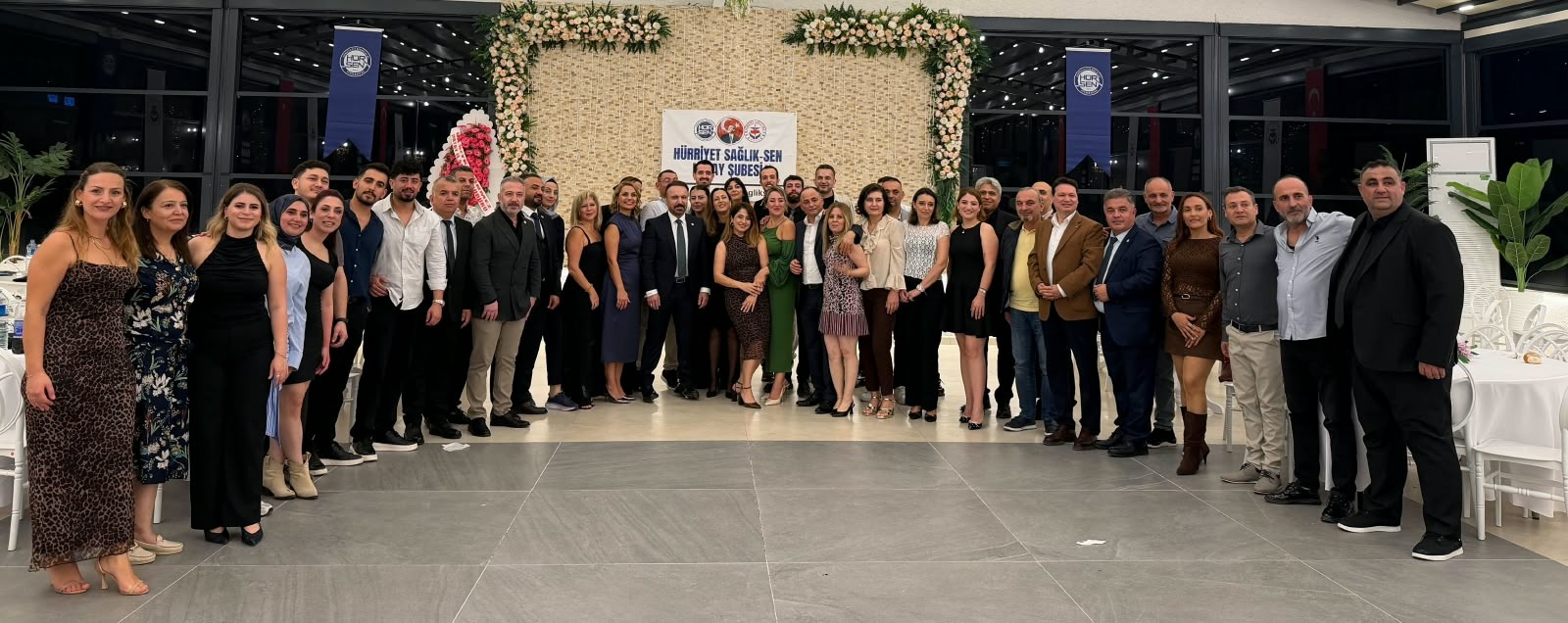 HÜRRİYET SAĞLIK-SEN HATAY ŞUBESİ GÖRKEMLİ TÖRENLE AÇILDI