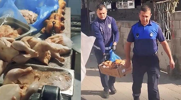 15 Kilo Bozuk Tavuğu Vatandaşa Yedireceklerdi!