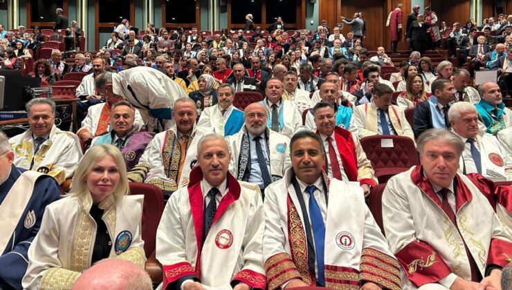 Rektör Eren, Cumhurbaşkanlığı Külliyesi’ndeki Akademik Yıl Açılış Törenine Katıldı