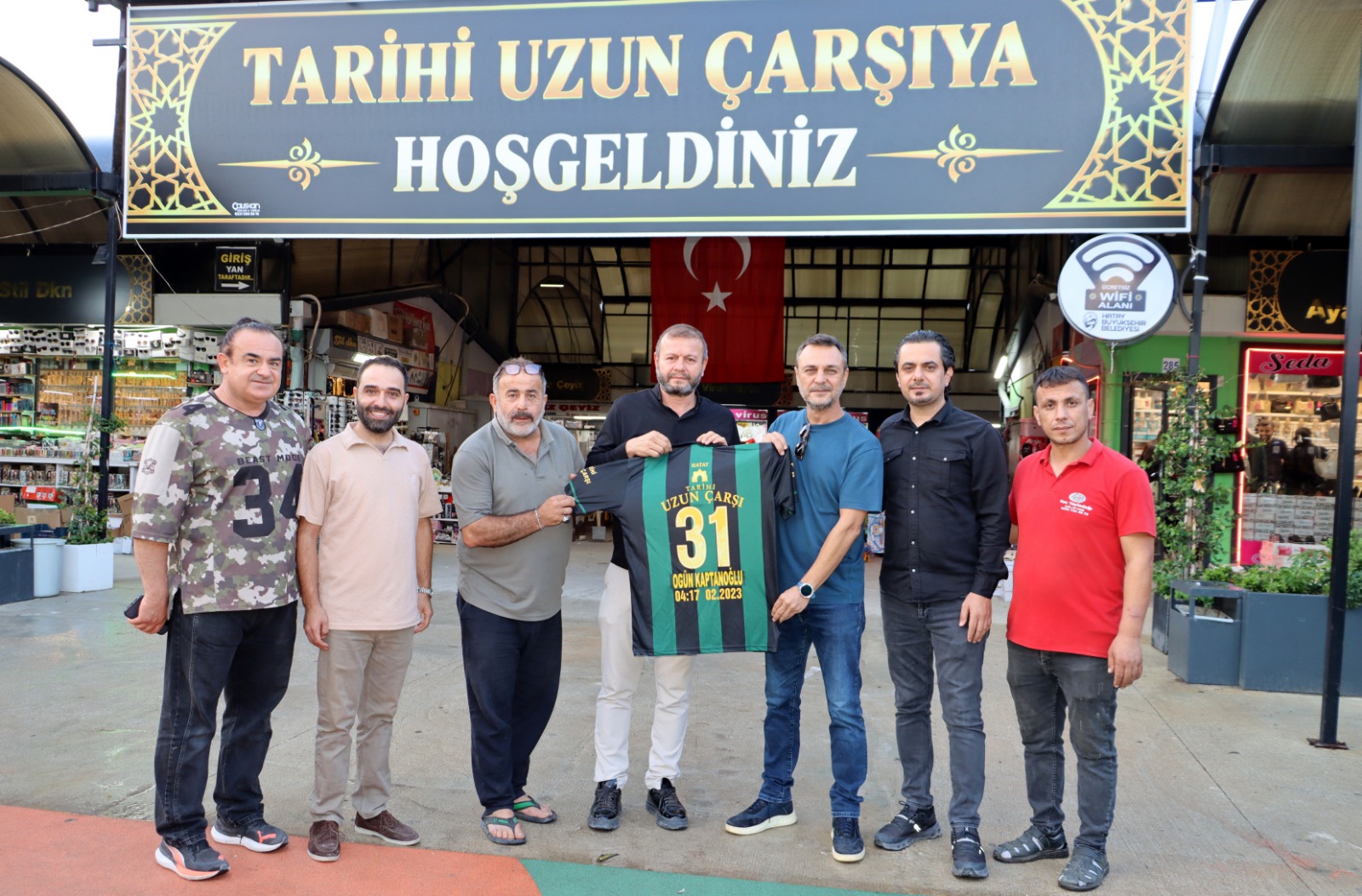 Ogün Kaptanoğlu’na Hatay’ın Vefasını Anlatan Anı Forması