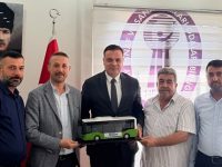 Halk Otobüsleri Kooperatifi’nden Başkan Yılmaz’a Ziyaret