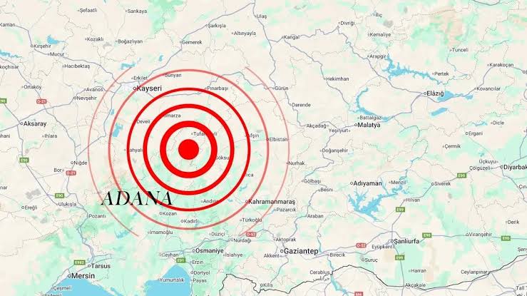 Adana’da 4.8 Büyüklüğünde Deprem! Hatay’da da Hissedildi