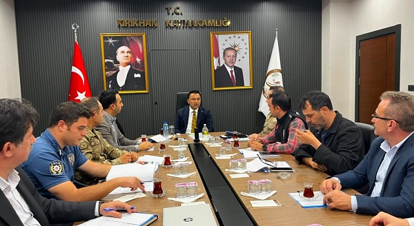 Kaymakam Cankatar’dan Koordinasyon Toplantısı
