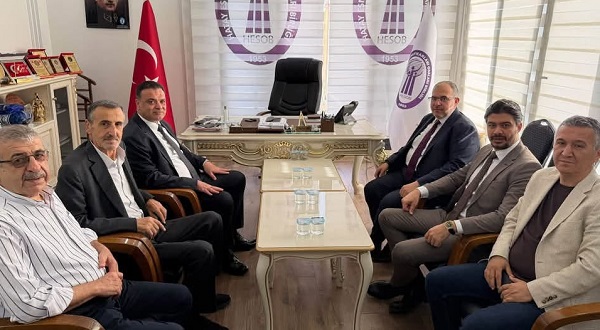 SP Hatay Milletvekili Doç. Dr. Çalışkan’dan Başkan Yılmaz’a Ziyaret