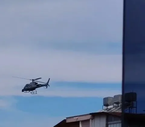 Alçak Uçuş Yapan Helikopter Paniğe Neden Oldu